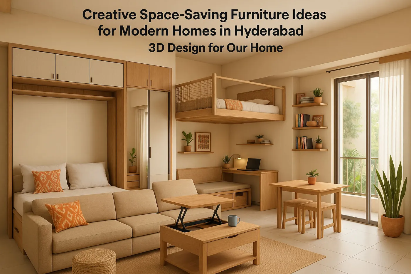 Space-Saving Furniture Ideas for Modern Homes in Hyderabad