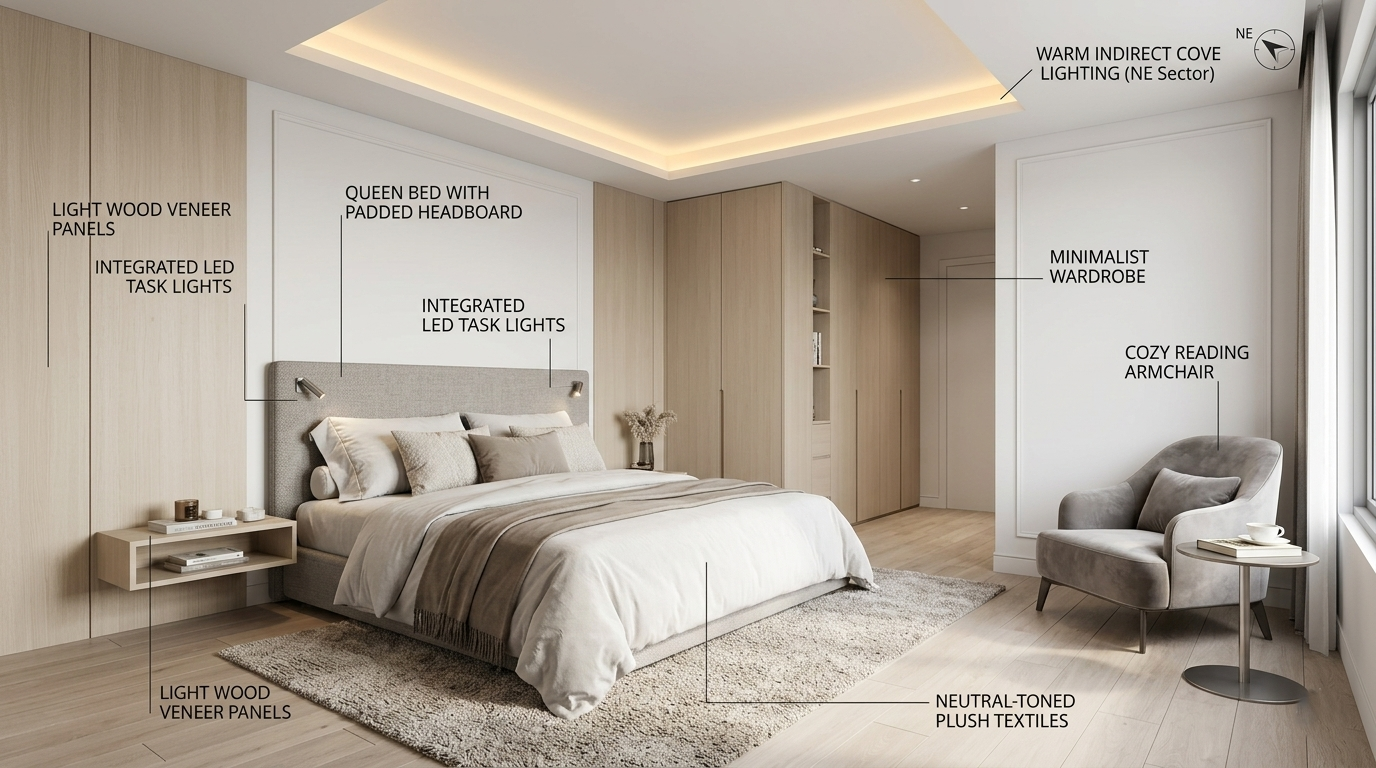 Honor Signitis Guest Bedroom Interior Design