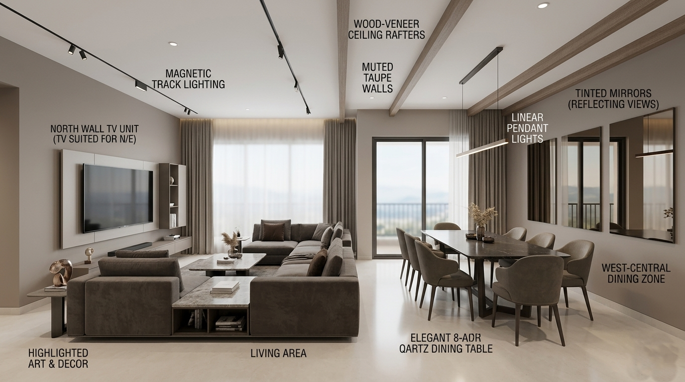 Honor Signitis Living & Dining Interior Design