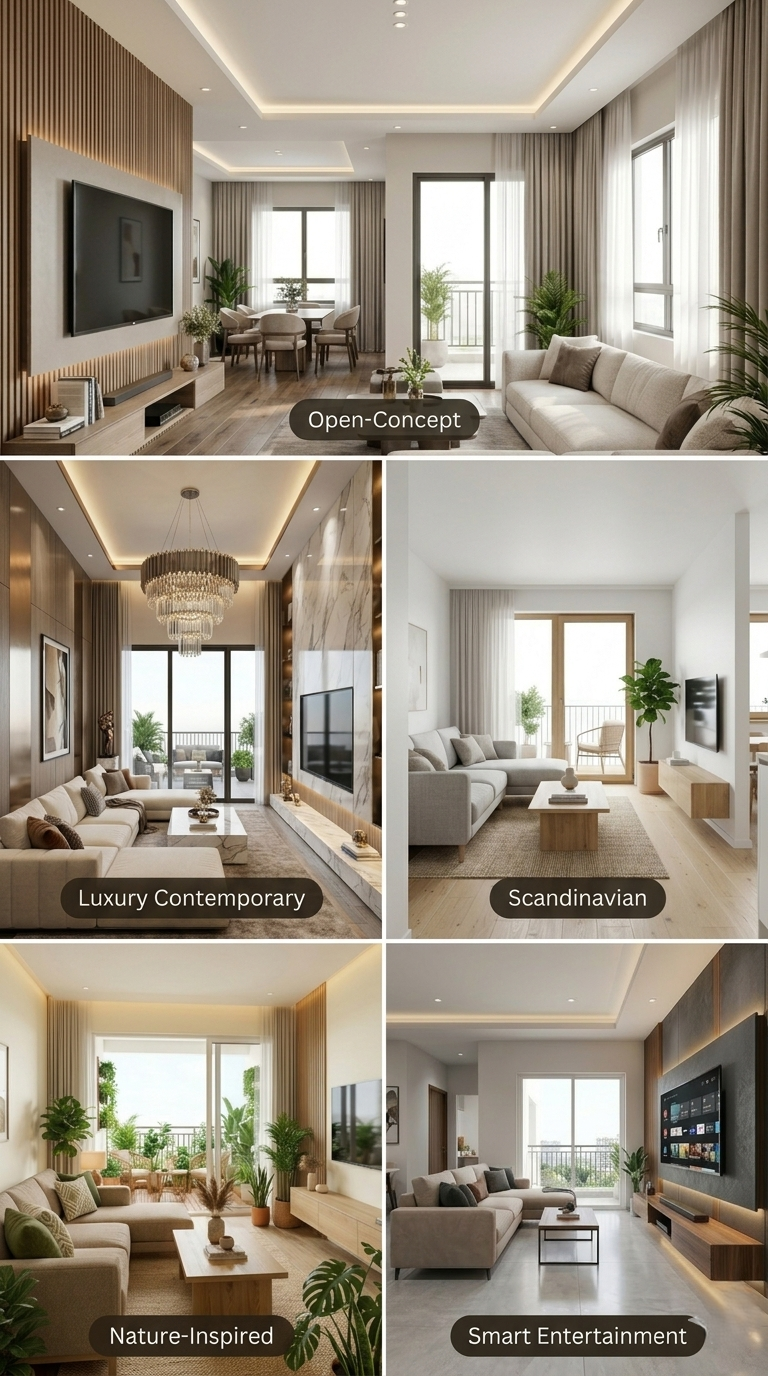 Aparna Zenon Living room Designs