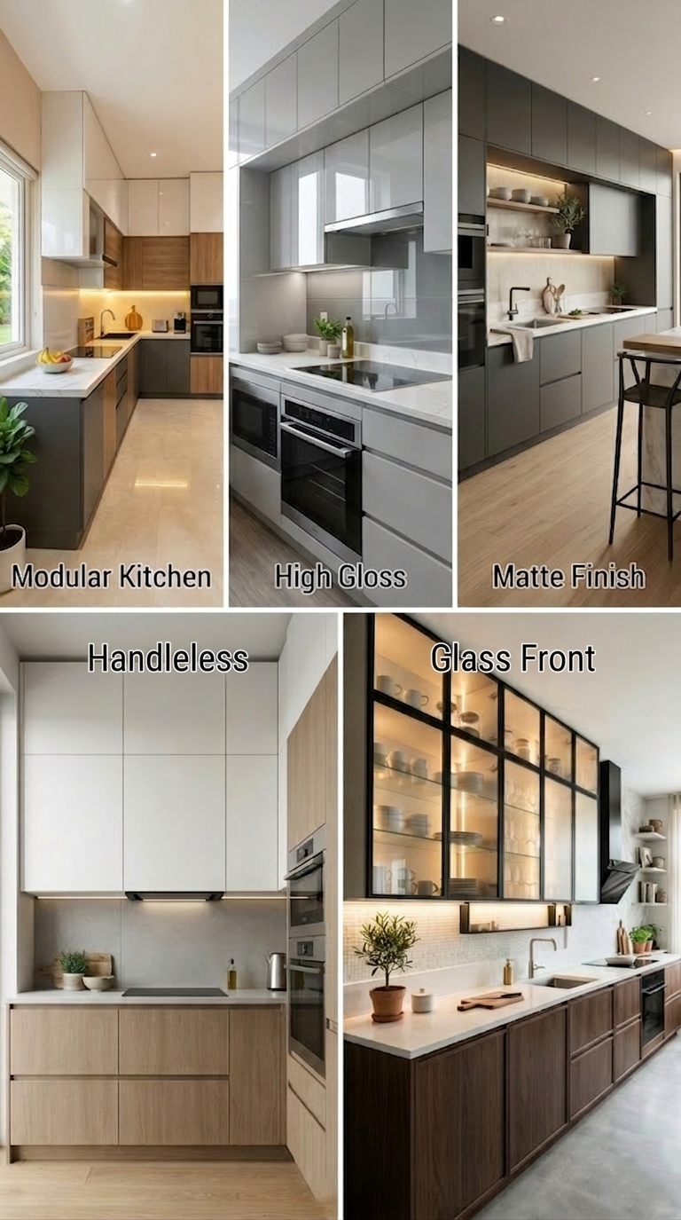 Best Modern Kitchen Cabinets For Hyderabad Homes