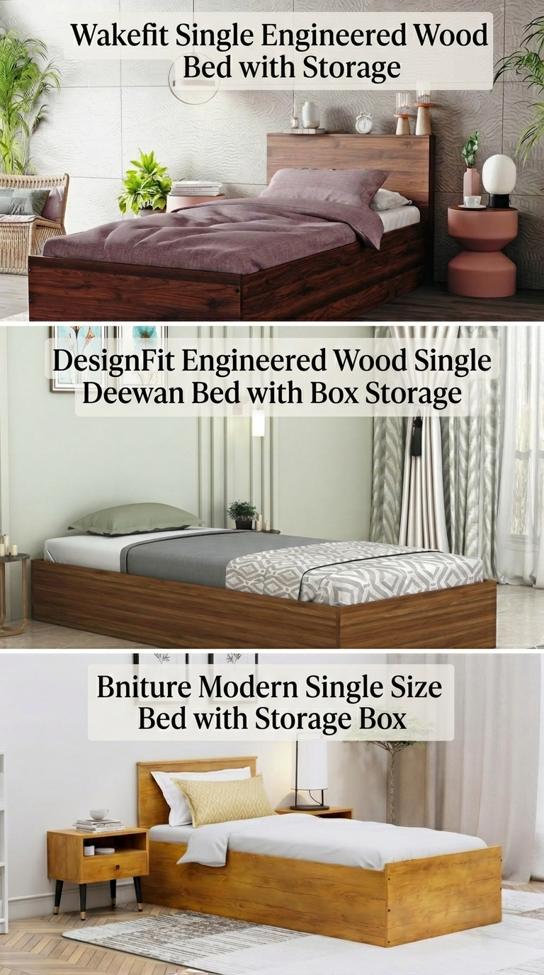 Best Single Beds With Storage Under 10000
