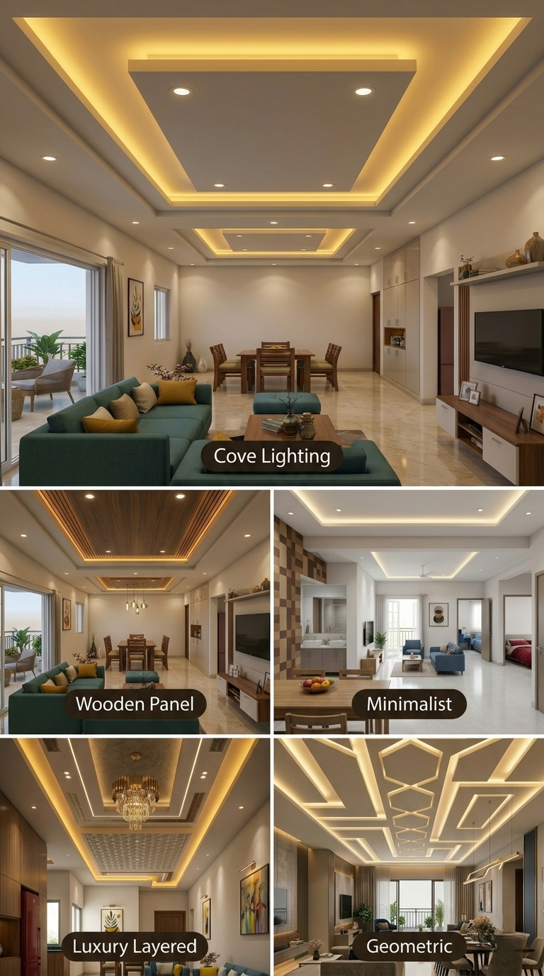False Ceiling Designs for MyHome Sayuk