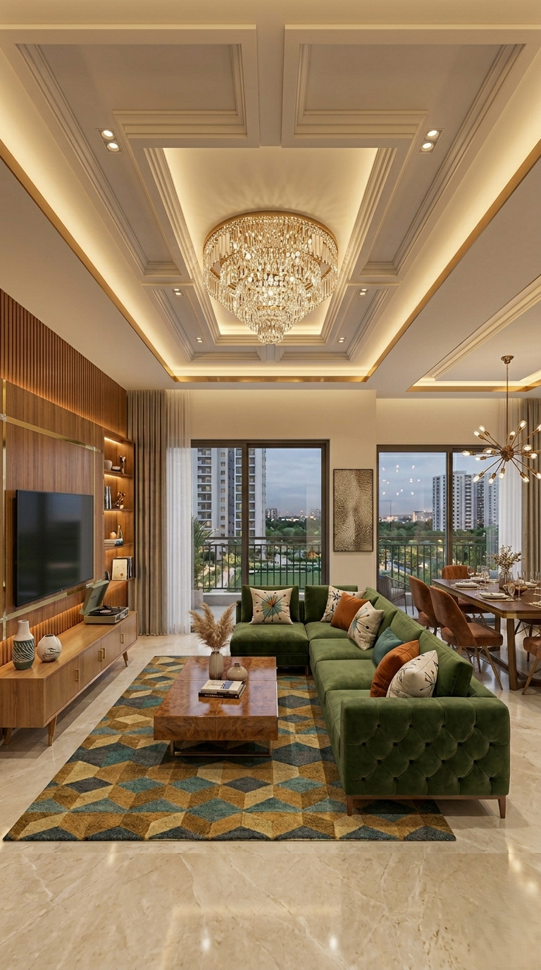 Luxury Chandelier Ceiling