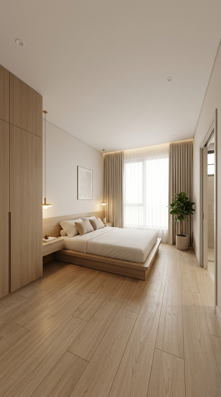 Minimalist Master Bedroom Design