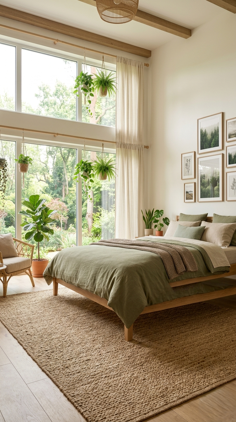 Nature-Inspired Bedroom
