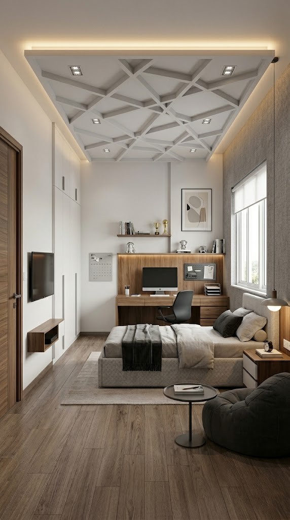 Teen-Friendly Modern Kids Room