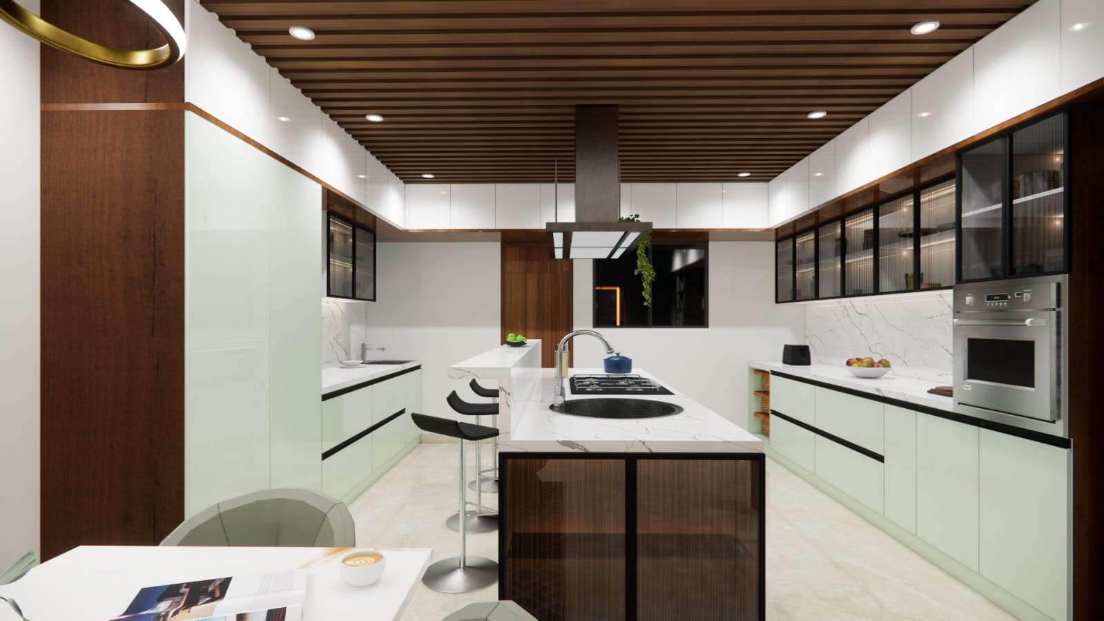 Modular Island Kitchen