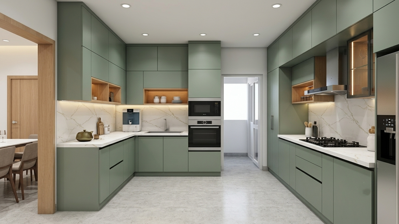 Indis One City Kitchen Interior Design