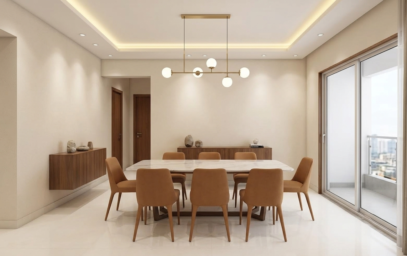 Indis One City Dining Room Interior Design