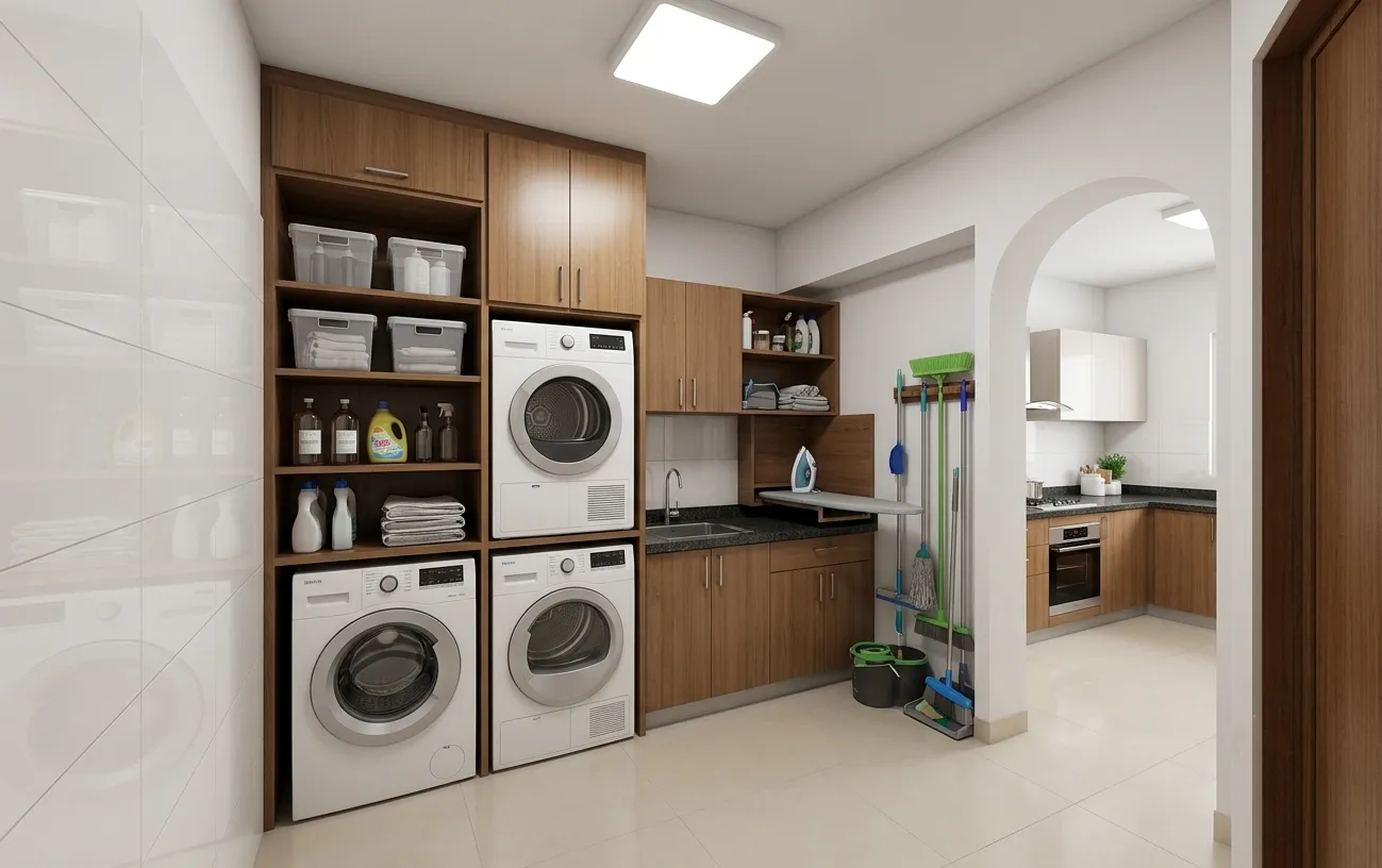 Ramky One Symphony Utility Room Interior Design