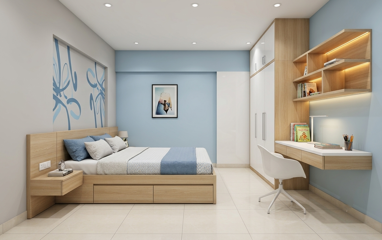 Ramky One Symphony Kids BedRoom Interior Design