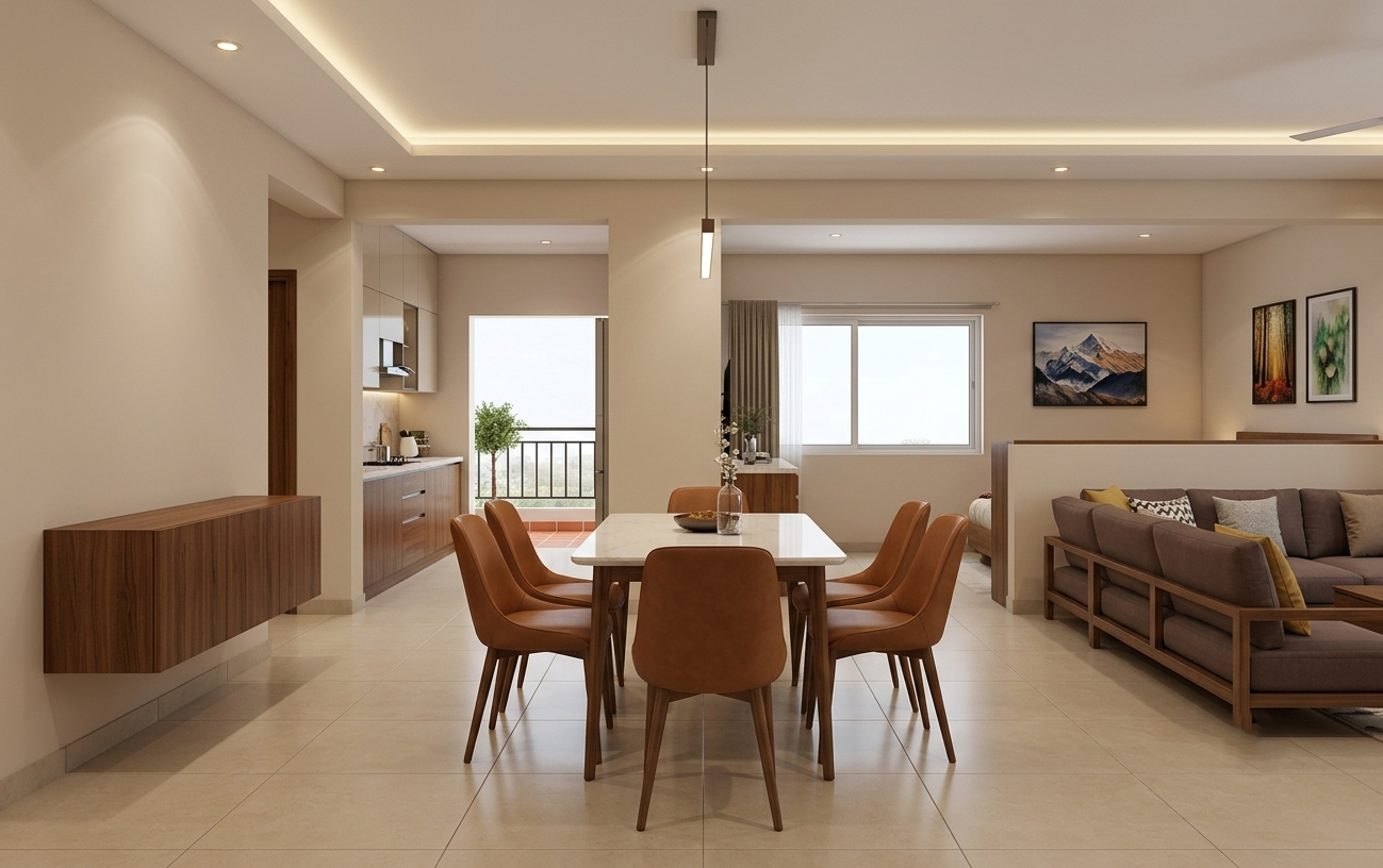 Ramky One Symphony Dining Room Interior Design