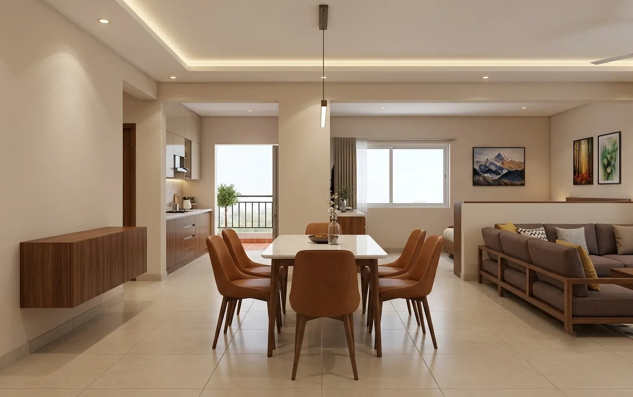 Ramky One Symphony Dining Room Interior Design
