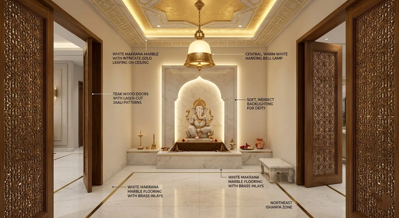 Pooja Room Interior Design