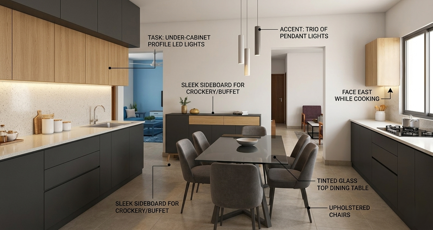 Kitchen & Dining Interior Design