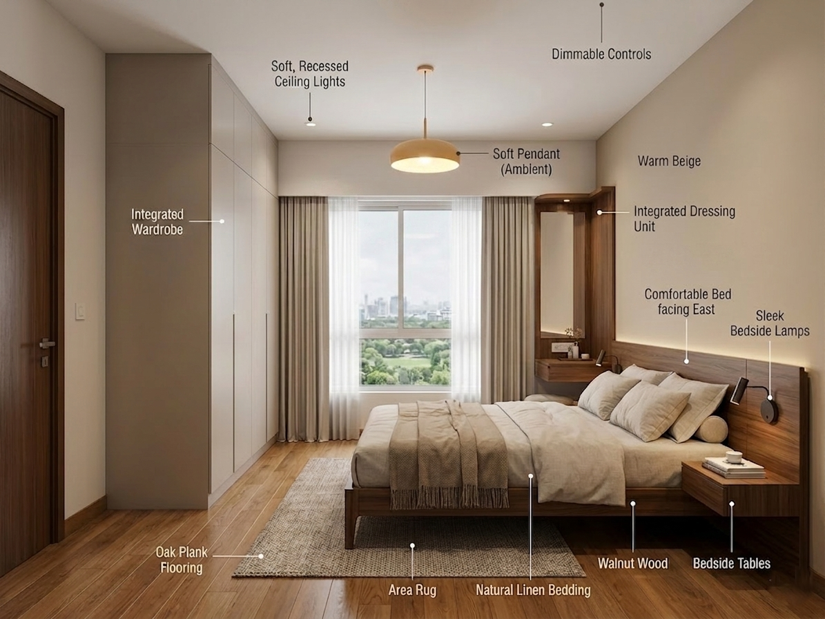The Prestige City Guest Bedroom
