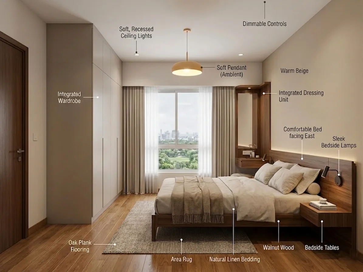 The Prestige City Guest Bedroom
