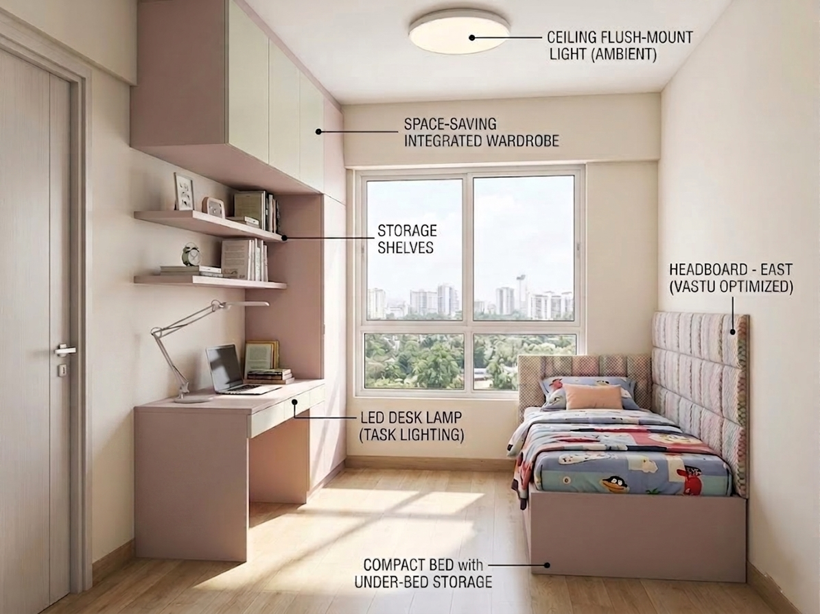 The Prestige City Kids Bedroom Design