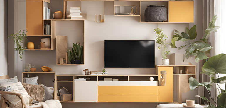 Best TV Unit Designs In Hyderabad for Stylish Living Spaces