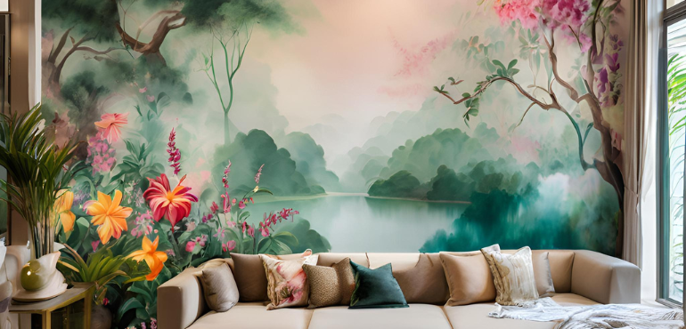 Statement Wall Art & Murals in Hyderabad – Transform Your Interiors