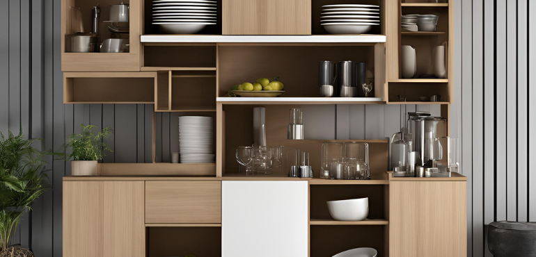 Best Crockery Unit Designs In Hyderabad for Elegant Storage Solutions