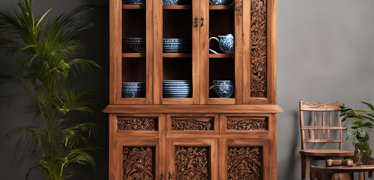 Best Crockery Unit Designs In Hyderabad for Elegant Storage Solutions