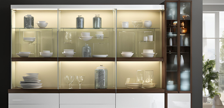 Best Crockery Unit Designs In Hyderabad for Elegant Storage Solutions