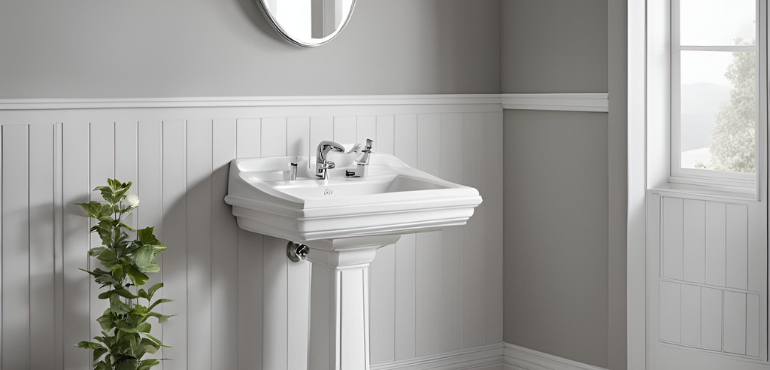 1. Pedestal Wash Basin