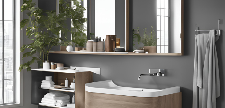 3. Wall-Mounted Wash Basin